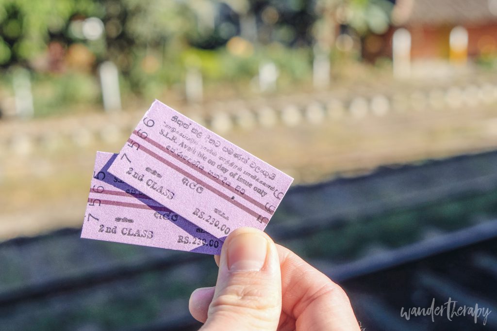 Kandy Ella Train Tickets Sri Lanka